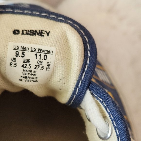 Vans Limited Edition Donald Duck Disney tennis shoes Men 9.5 Womens 11 - Picture 16 of 16
